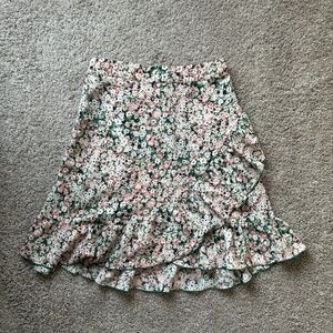 Women's Lauren Conrad Floral Wrap Skirt Size XS